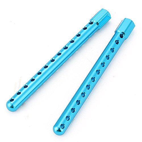 DN Durable HSP RC 1:10 Scale Car Truck Aluminum Alloy Body Mounts Blue Pack of 4