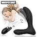 Anal Vibrator Prostate Massager with Finger Motion Technology 10 Vibration Modes, PALOQUETH Male P Spot Massager G Spot Stimulator with Wireless Remote Control Rechargeable
