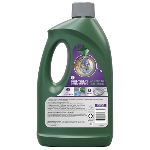 Cascade Platinum Dishwasher Liquid Gel, Dish Soap for Dishwasher With the Grease photo 11