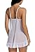 Avidlove Women Lingerie Lace Babydoll V Neck Sleepwear Mesh Chemises White