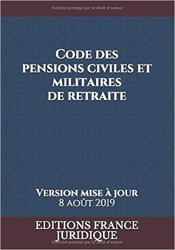 Code Des Pensions Civiles Et Militaires De Retraite Version