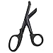 Trauma Shears - Black Durable Coated Stainless Steel Bandage Scissors - GAINWELL