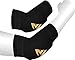 RDX MMA Elbow Support Brace Sleeve Pads Guard Bandage Elasticated Shield Protector, X-Large, Black