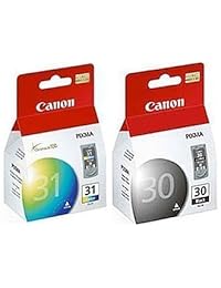 Pack Canon PG-30 Negro and CL-31 Impresora de color cartuchos de tinta PG30 CL31 para Canon Pixma iP1800...