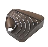 Kitchen Sink Corner Storage Rack Sponge Holder Wall Mounted (brown) by MERRY BIRD