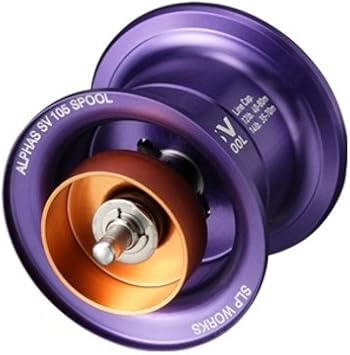 Amazon Daiwa Slp Works ダイワslpワークス スプール ベイトリール用 アルファス Svスプール 105 パープル Daiwa Slp Works ダイワslpワークス ベイトリールパーツ