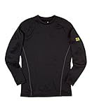 25511-PE Under Armour Ua Base 2.0 Crew, Black, Large