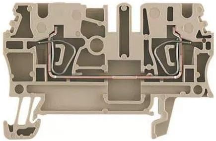 Weidmuller 1608510000 ZDU 2.5 Feed-Thru Terminal Block