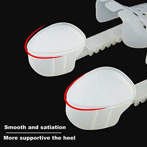 image for Agirlvct 4 Pcs Shoe Stretcher Plastic, Adjustable Length Men Women Sho