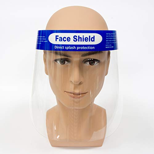 10 sets Full Face Protection Shield with Clear AntiFog Film