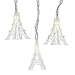 Kurt Adler Battery-Operated Set of 10 Warm White Eiffel Tower Lights