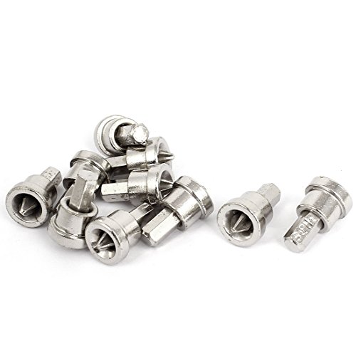 Click Here to See More Images 1/4-inch Shank #2 Phillips Screwdriver Plasterboard Drywall Bits 10pcs