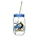 Zak Designs Thomas and Friends Canning Jar Tumbler with Straw, 19-Ounce