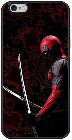 Deadpool iPhone 6 plus Case,Deadpool Case for iPhone 6 plus/6s plus 5.5 inches TPU Case