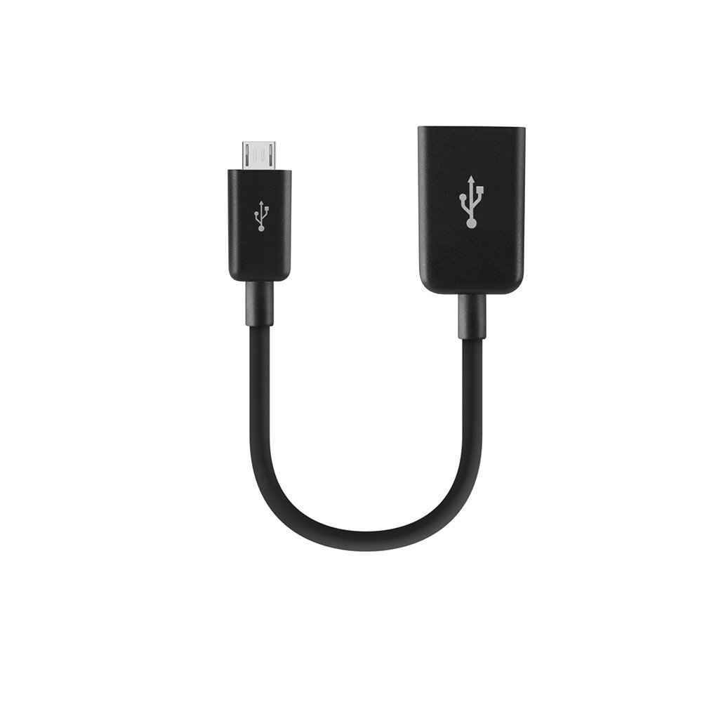 Belkin Micro USB to USB On The Go Adapter - Black