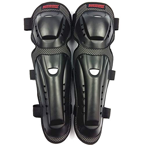 VOVI for SX032 Motorcycle Protective Gear Elbow Knee Guards Racing Titan Race Adult Knee Shin Anti-Fall Guard Off-Road Motorcycle Body Armor Anti-Shock Riding Knee Pads - Thumbnail 6