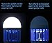 Bug Zapper Light Bulb, Electronic Insect Mosquito Killer 2 in 1 Lamp UV LED Electronic Insect & Fly Killer for Home Indoor and Outdoor for Outdoor and Indoor