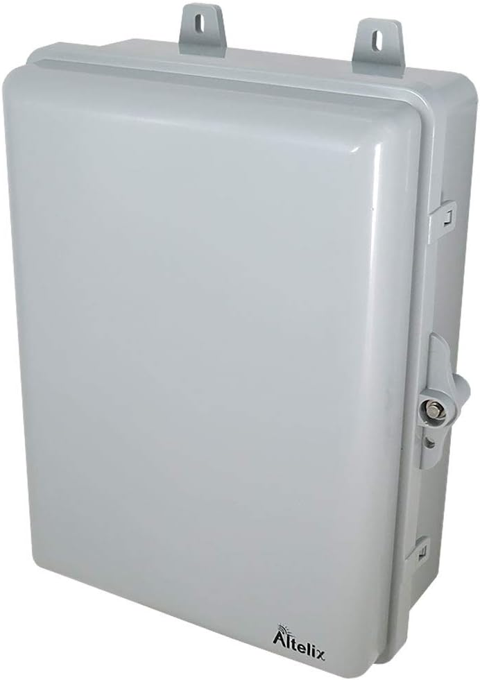 Altelix 12x9x5 Polycarbonate ABS Weatherproof Utility Box Plastic