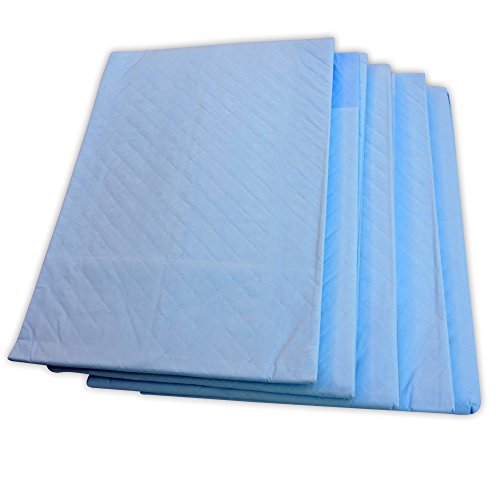 Disposable Highly Absorbent Underpads for Children, Adults and Pets | Non-Woven and Non-Skid Top Sheet | Soft, Diamond Patterned Incontinence Sheet (Pack of five underpads) - Thumbnail 4