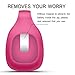 SKYLET Fitbit Zip Colorful Replacement Clips(No wireless activity tracker)(Magenta)