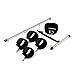 BDSM Sex Toys Bondage Set – Neck, Hand and Ankle Cuffs with Spreader Bar, Qubds SM Game Satin Bed Sets Fetish Extreme Beds Restraints Men’s Sex Tools for Couples, Gays, Beginners and Experiencesthumb 3