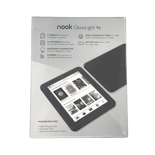 Barnes & Noble Nook Glowlight 4e eReader | 6