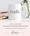 Sarcastic Meh Mug Gift Idea Funny Sarcasm Quote Meh Whatever Who Cares Unimpressed Sigh Christmas Birthday Present for Boy Girl Teen Men Women Ceramic Coffee Cup by Digibuddha DM0315 (11 ounces)