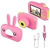 Kids Camera for 3-12 Year Old Girls, Digital Camera Girls Toys 2 inch for Children with 32GB SD Card Birthday Christmas…