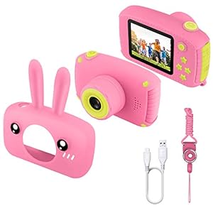 Kids Camera for 3-12 Year Old Girls, Digital Camera Girls Toys 2 inch for Children with 32GB SD Card Birthday Christmas…