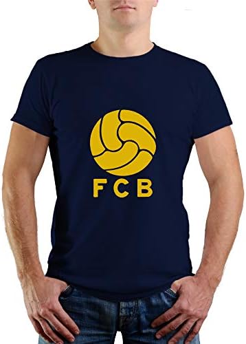 JIKRAA FCB Football T-Shirt (Size-XL) Blue