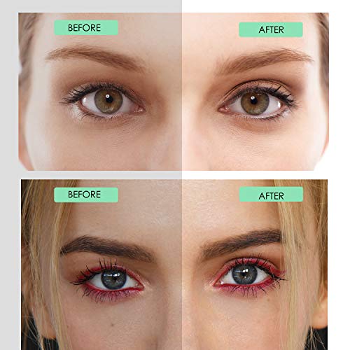 image for Cayanmydery Double Sides Sticky-80 Pairs Invisible Fiber Eyelid Tape S