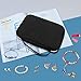 CREATIVE DESIGN Jewelry Organizer, Travel Jewelry Organizer Storage Bag Holder for Earring, Rings, Necklace,Bracelet,Watch and More