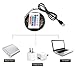 Xixou TV Backlight Kit Bias Lighting for TV,LED Strip Lights USB Powered LED Light Strip RF Remote 19-196 inch,Desktop PC - Reduce Eye Strain Increase Image Clarity
