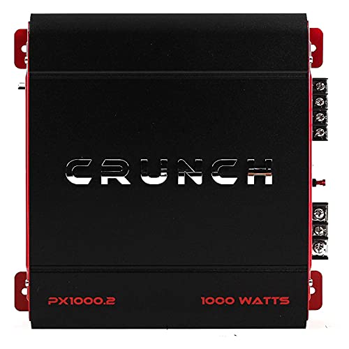 Crunch PX 1000.2 Power Amplifier (Class Ab, 2 Channels, 1,000 Watts Max