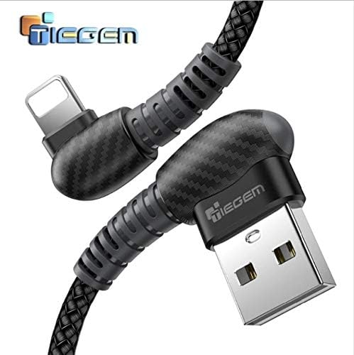 Tiegem™ Charging Cable for iPhone, iPad, iPod Devices 40% Fast Charging 480Mbps Data Sync Cable (2 Meter)