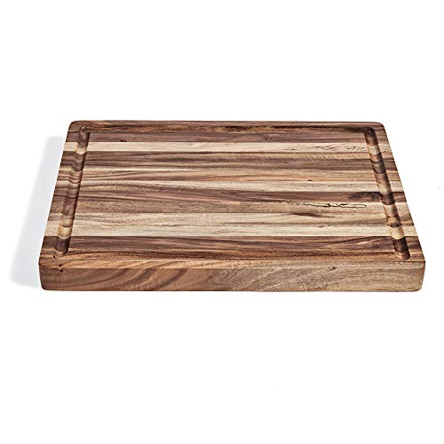 Extra Large Acacia Wood Butcher Block Cutting Board, Chopping Board