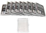 10 BCW Brand 25 Trading Card Capacity Hinged Box / Holder / Case - BCW-HB25- Protect Your Valuable Sports and Gaming Cards!