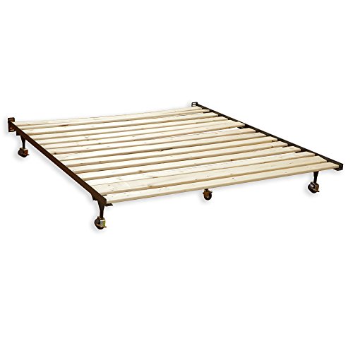 Classic Brands Heavy Duty Attached Solid Wood Bed Support Slats, 72" W