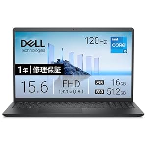 【Amazon.co.jp限定】Dell ノートパソコン Dell 15 DC15250 15.6インチ Intel Core i5-1334U ND65-GHBA