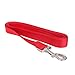ITERY Dog Leash Pet Durable Leash Strap for Puppy Pet Leash Rope 6-feet Long 1” Wide (Red)