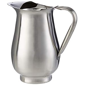 IBILI Waterkan 2 l roestvrij staal, zilver, 22 x 20 x 20 cm