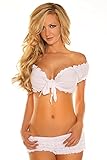 Daisy Corsets White Peasant Top