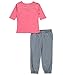 Carter's Girls 2 Pc Playwear Sets, Pink, 3T