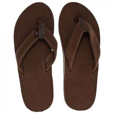 rainbow sandals mens double layer