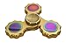 Infinite Spin Precision Fidget Spinner Toy High Speed Hybrid Bearings - Perfect for ADHD, Increasing Focus, Concentration, Quitting Bad Habits: 2 to 5 Min Spin Times: EDC (Gold)