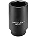 Carbyne 1/2-Inch Drive 34 mm Deep Impact Socket, 6-Point | Chrome Molybdenum Steel