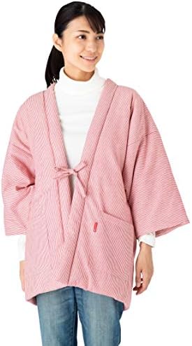 本場久留米手づくりの婦人用ヒッコリー柄はんてん・半纏・ちゃんちゃんこ・どてら リニューアル