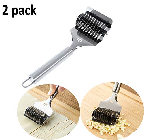 image for SITELLY Noodle Cutter,Household Stainless Steel Pressing Pasta Machine