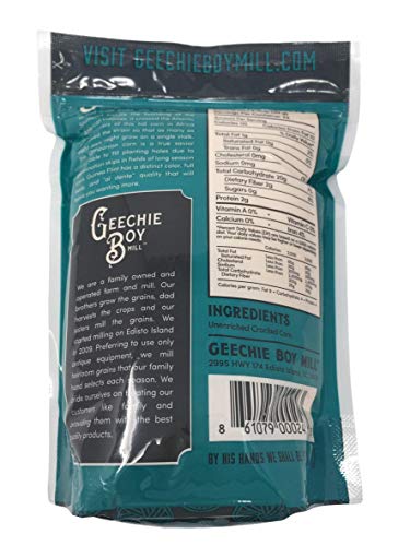 Geechie Boy Mill Guinea Flint Cornmeal, 24 Ounce Bag