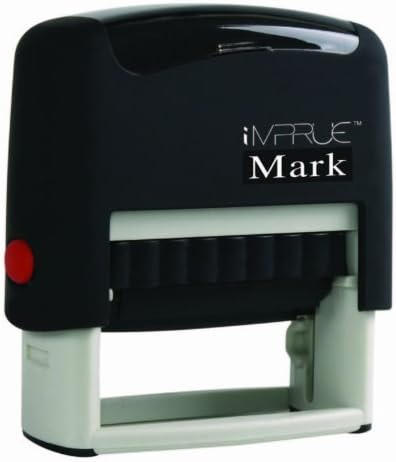 ImprueMark Business Address Stamp with Extra Line for Phone Number or E-Mail Address Also Good for Check Endorsements